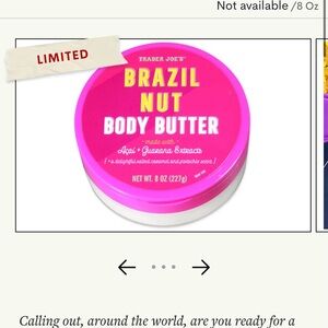 Pink Brazil Nut Body Butter